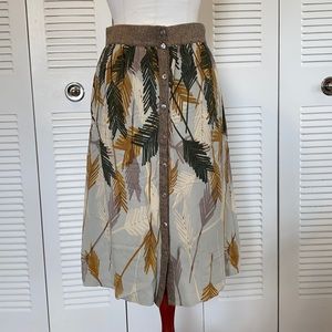 edme & esylette Midi Arrow Skirt